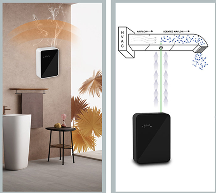Perfume Fragrance For Room - WIFI 電気アロマディフューザー芳香剤ルームフレグランス香水 HVAC 香料家庭用電化製品オフィスホテル香り装置