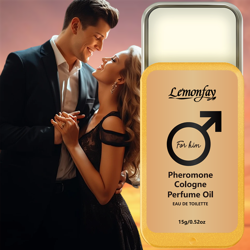 Perfume In Fragrance - レモンフェイ メンズ フェロモン モンゴルドラゴン フレグランスバーム、長時間持続する香り、15g/0.52oz、デートや日常使用に最適