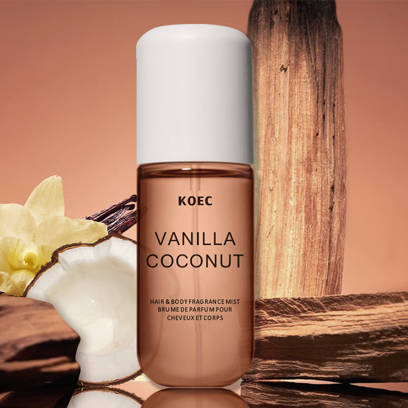 Perfume Fragrance Moisturizer - KOEC バニラ＆ココナッツ フレグランスミスト 香水 リフレッシュ モイスチャライジング