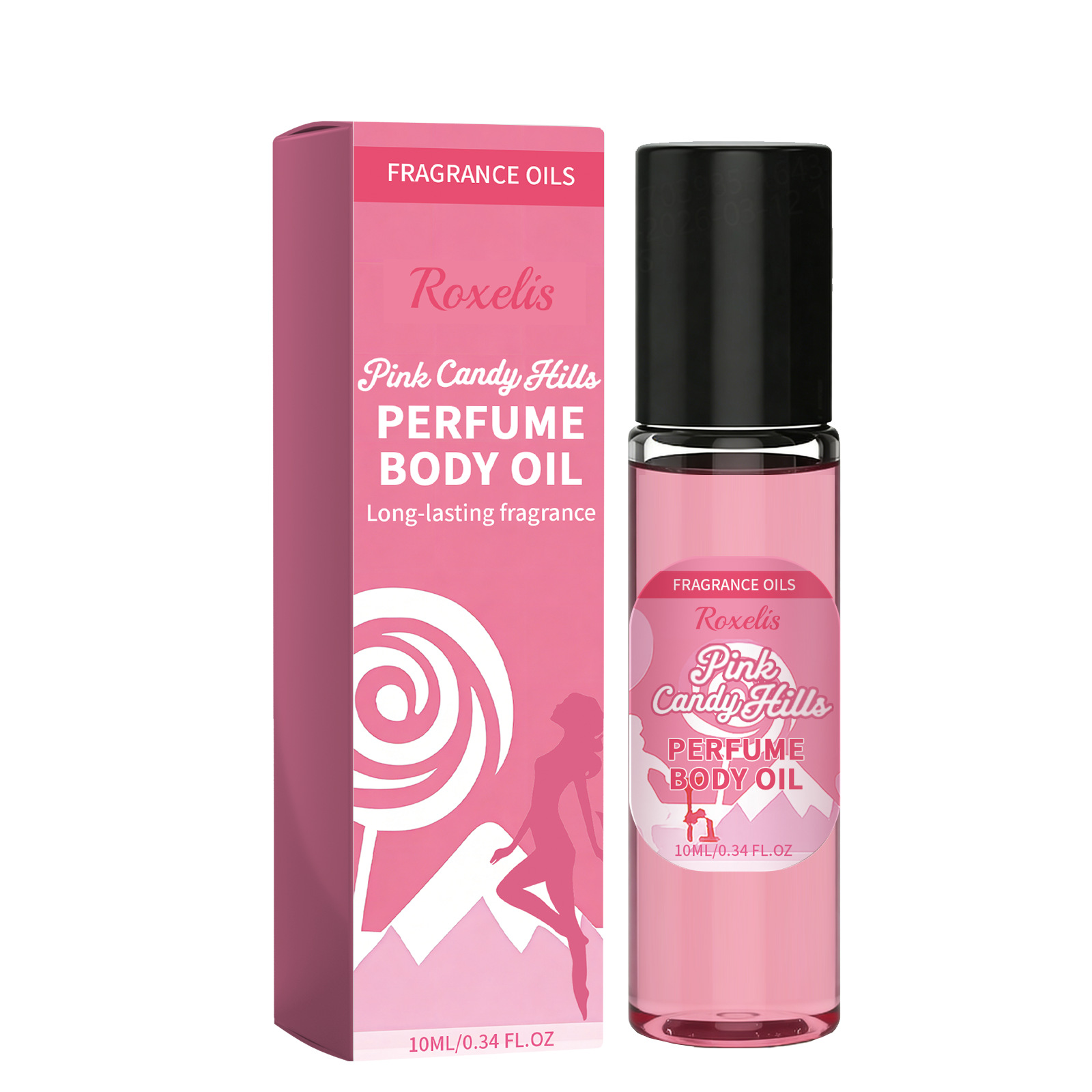 Perfume Fragrance Moisturizer - ピンクシュガーフレグランスエッセンシャルオイル - 保湿とケアで体の肌に優しく、軽やかな香りが残り、毎日使える便利なオイル