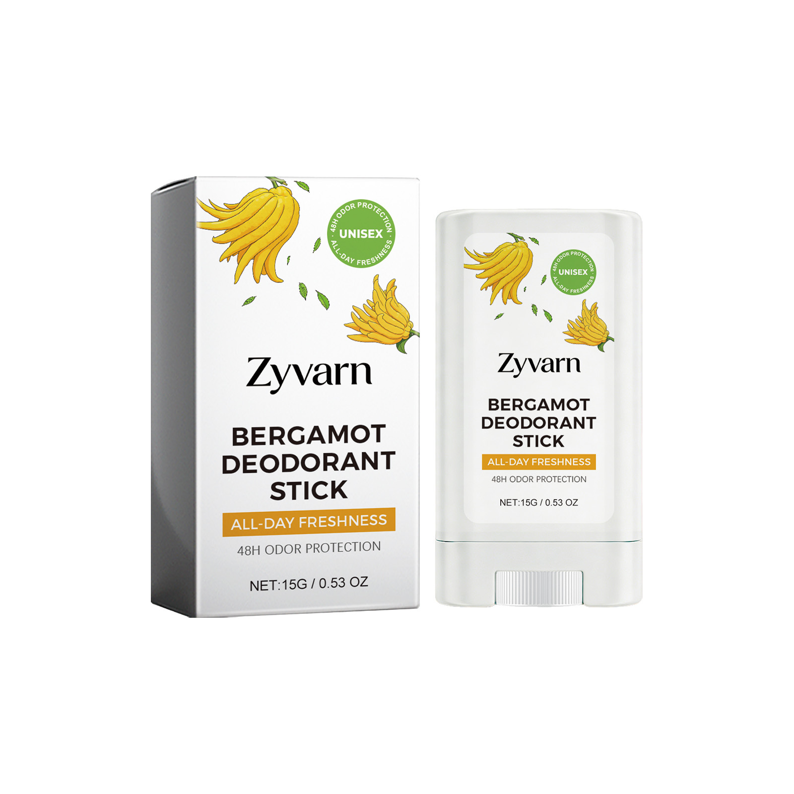 Perfume Fragrance Moisturizer - ジヴァーン ベルガモット デオドラントスティック 優しく保湿力のある長時間持続する香り、快適な使い心地でべたつかない。