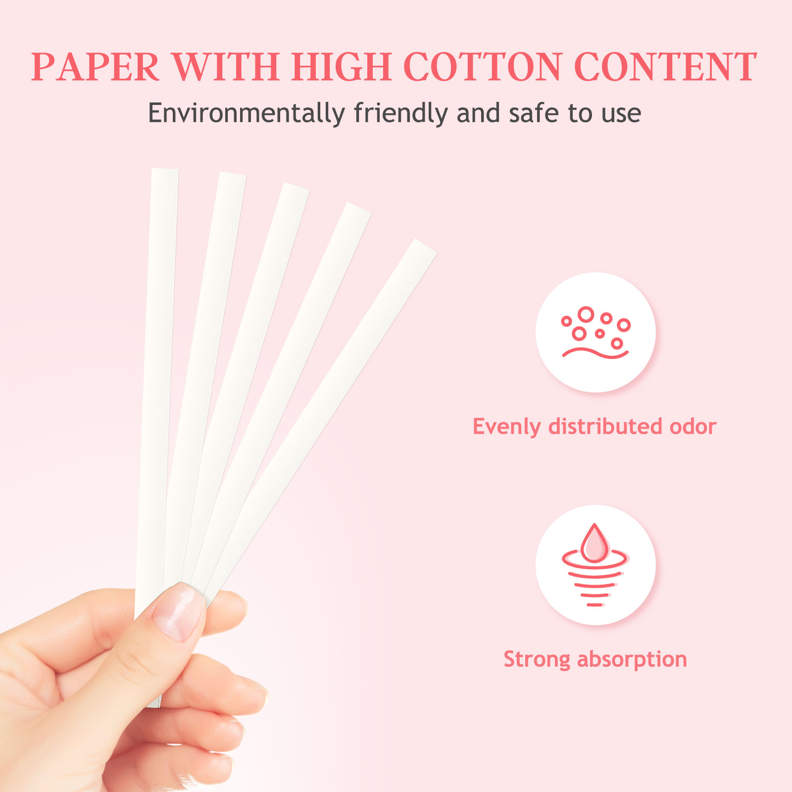 フレグランニングテスター,白,エッセンシャルオイル,500個 - Perfume Fragrance For Room のレビューと価格