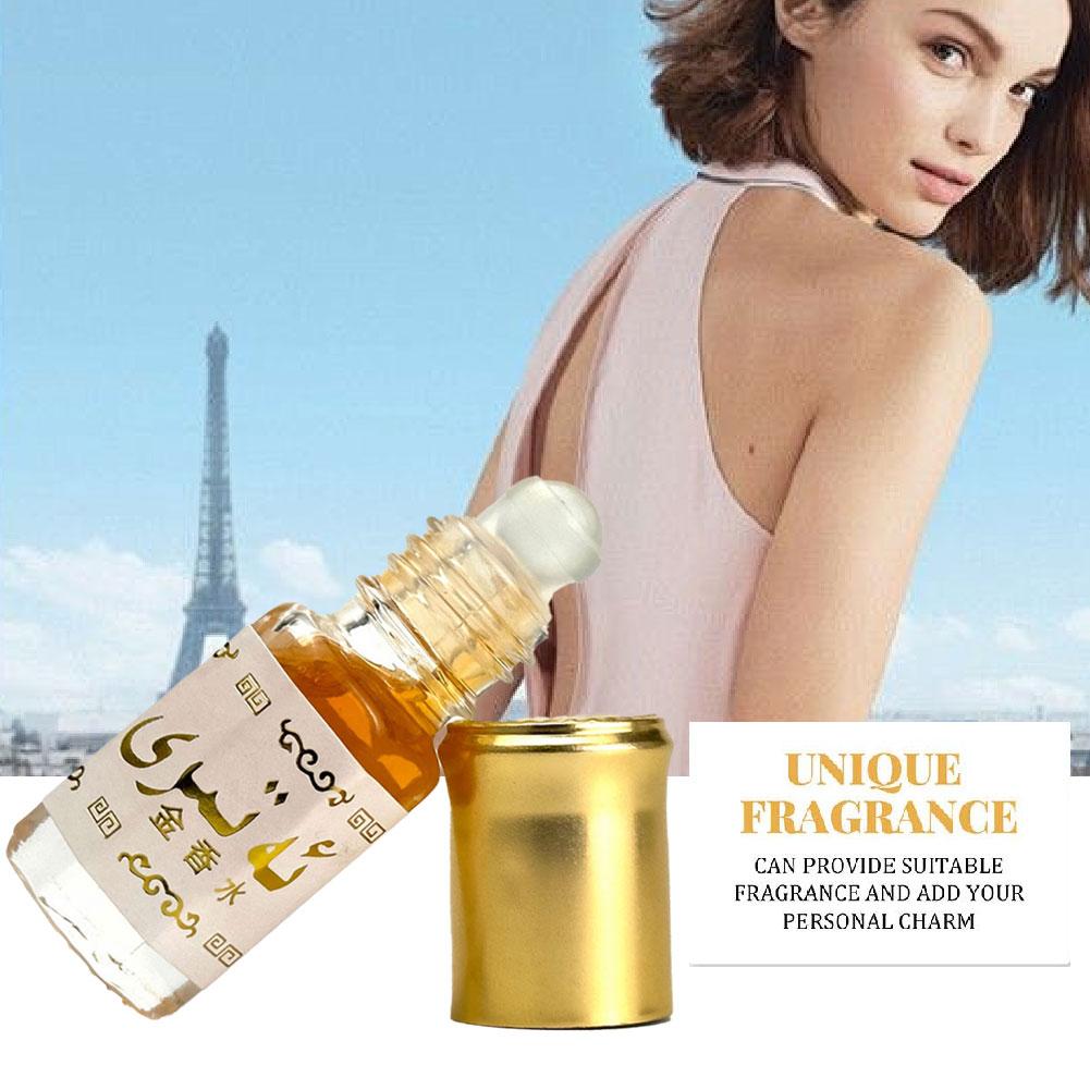アラビアンゴールド香水オイルロールオンボトル、長時間持続する - Perfume Fragrance Oil のレビューと価格