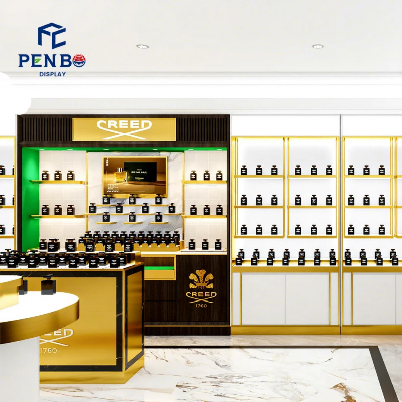 カスタム高級スタイル香水バーショーケースカスタム壁掛け香水デ - Perfume Fragrance Bar のレビューと価格