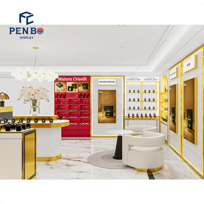 カスタム高級スタイル香水バーショーケースカスタム壁掛け香水デ - Perfume Fragrance Bar のレビューと価格