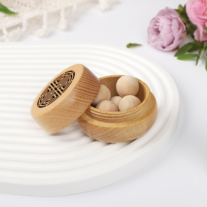 古代の携帯用無香料木製ボックスアロマディフューザー装飾品リビ - Fragrance Perfume Car のレビューと価格