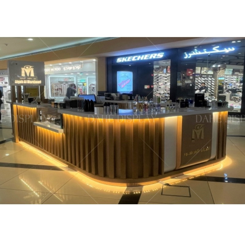 高級アラブ風香水バー展示棚、カスタマイズされたモールキオスク - Perfume Fragrance Bar のレビューと価格