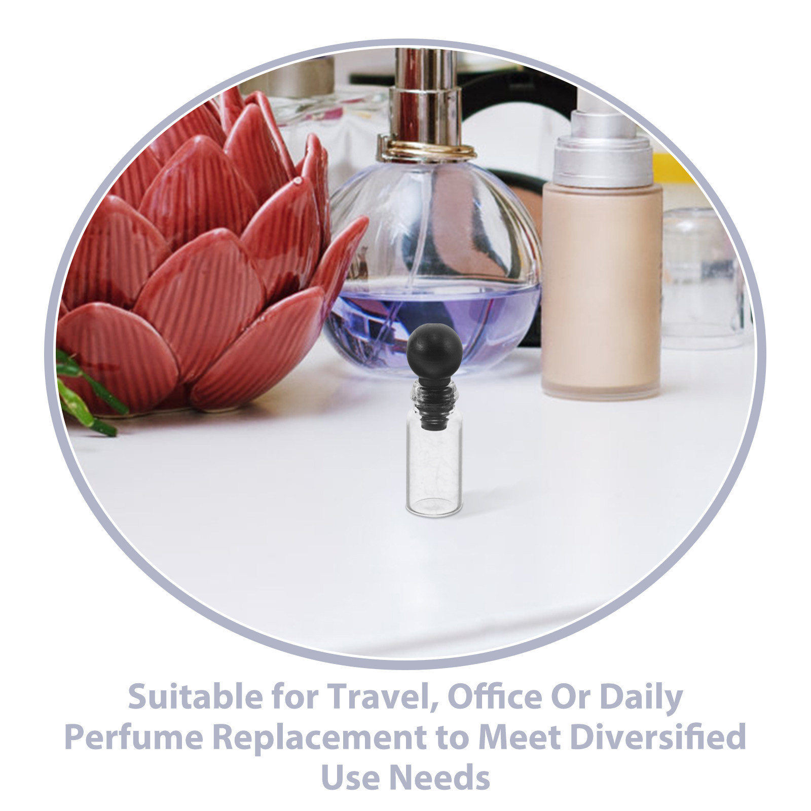 150個入り ミニガラス製香水サンプル容器 0.5ml 漏れ - Fragrance-Oils Perfume のレビューと価格