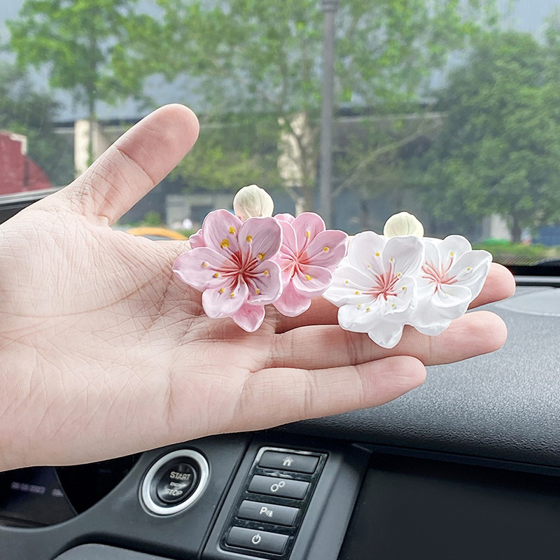1pc 車のファッション小さな絶妙な香水クリップ花の形の空気 - Fragrance Perfume Car のレビューと価格