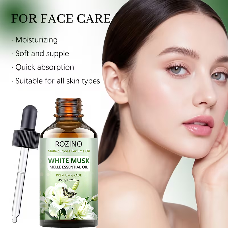 高級ホワイトムスクエッセンシャルオイル。多機能香水オイルとし - Perfume Fragrance Moisturizer のレビューと価格