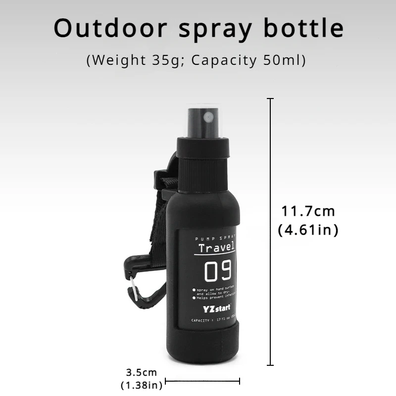 アウトドアスプレーボトル ポータブル キャンプ ハイキング  - Oud Perfume Spray のレビューと価格
