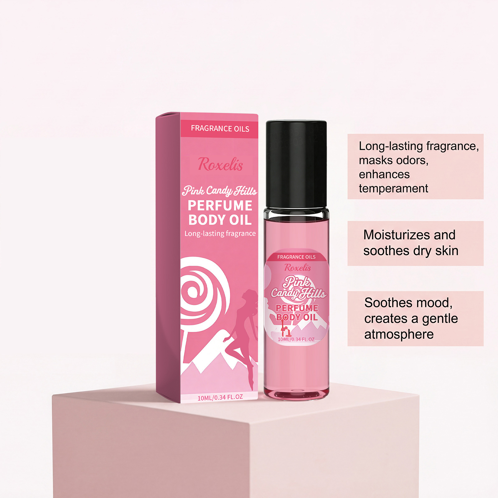 ピンクシュガーフレグランスエッセンシャルオイル - 保湿とケ - Perfume Fragrance Moisturizer のレビューと価格