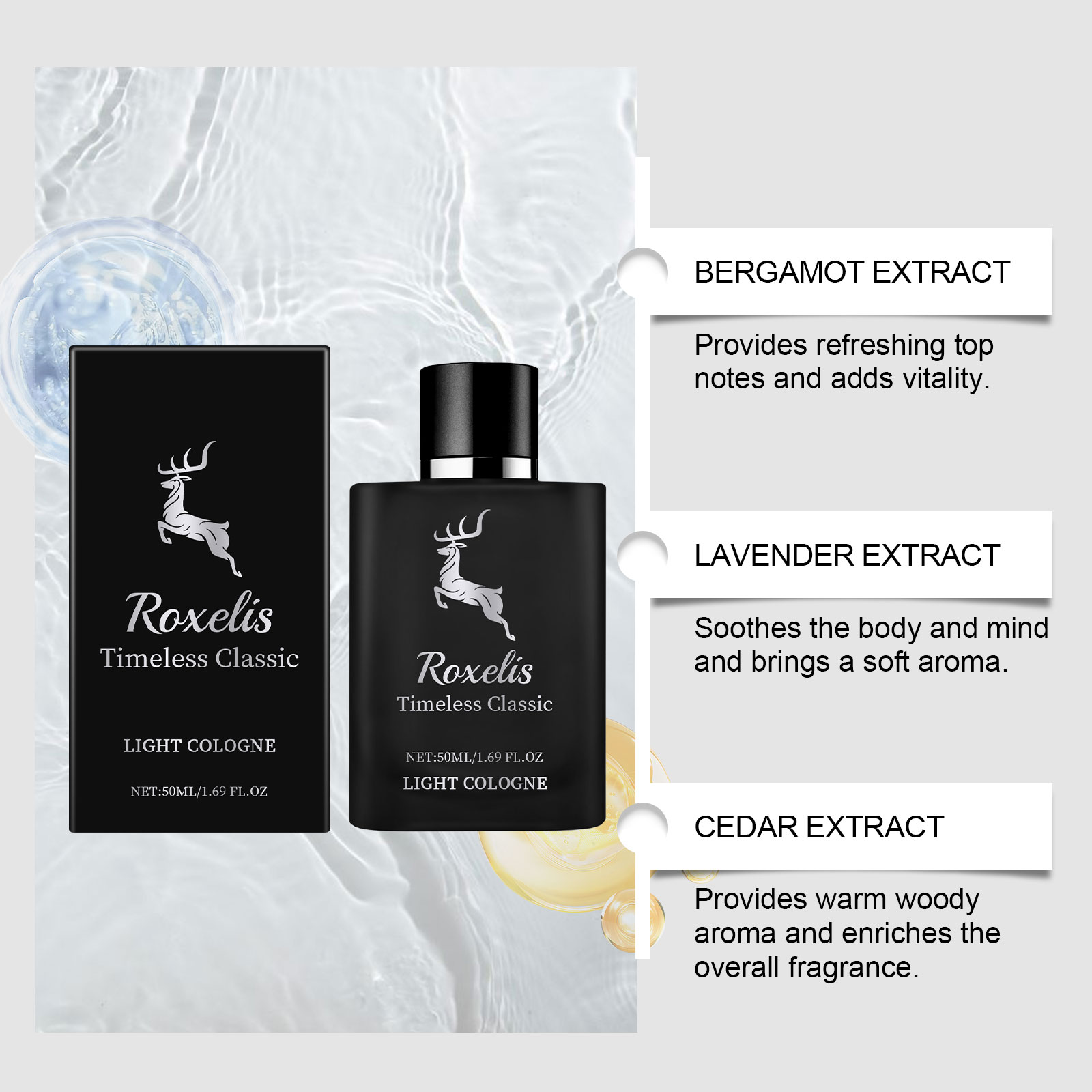 チャーム クラシック コロン（男性用）オーデトワレ。あなたの - Perfume In Fragrance のレビューと価格