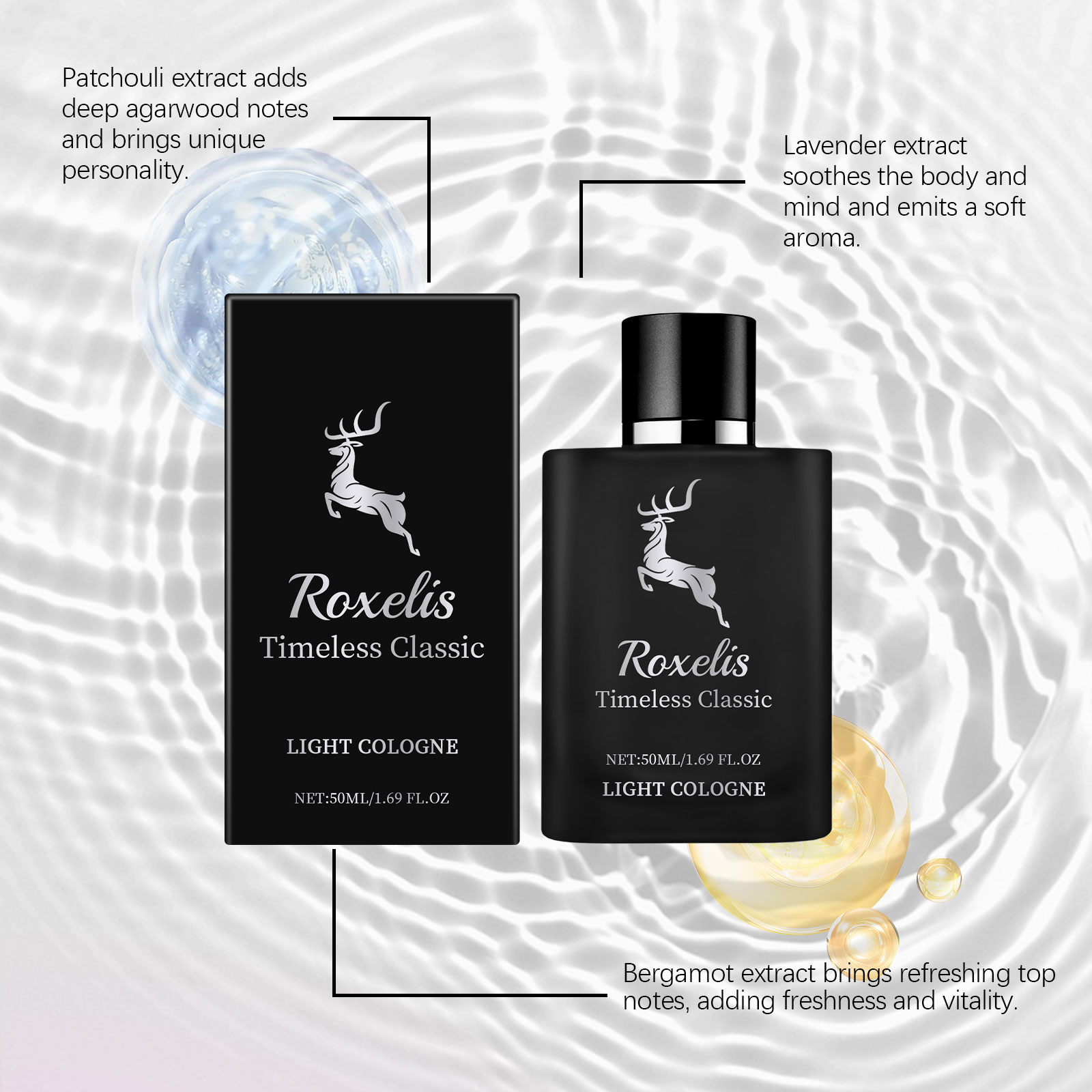 チャーム クラシック コロン（男性用）オーデトワレ。あなたの - Perfume In Fragrance のレビューと価格