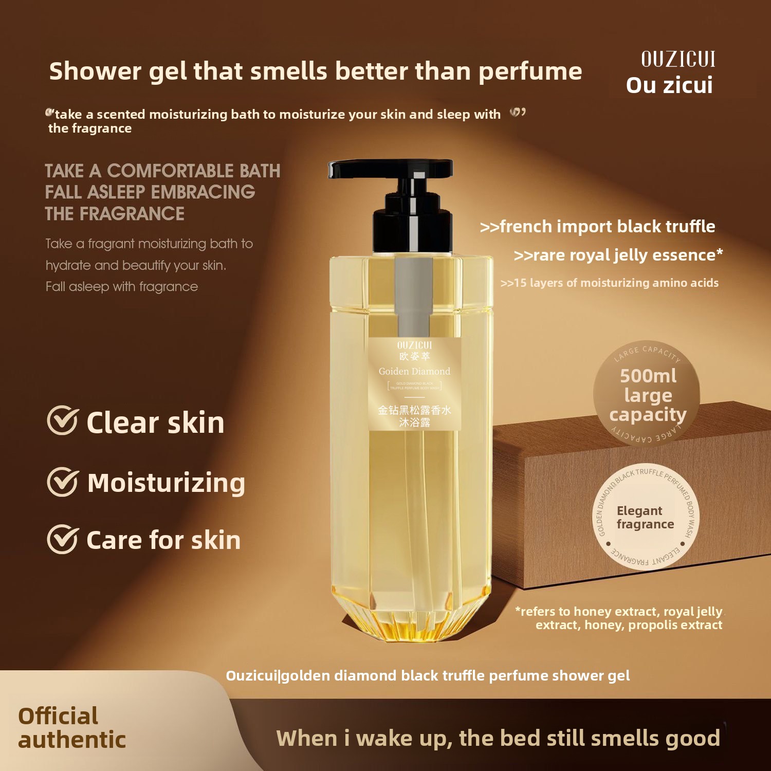 ブラックトリュフ香水ボディウォッシュ　シェイクトーンバースト - Perfume Fragrance Moisturizer のレビューと価格