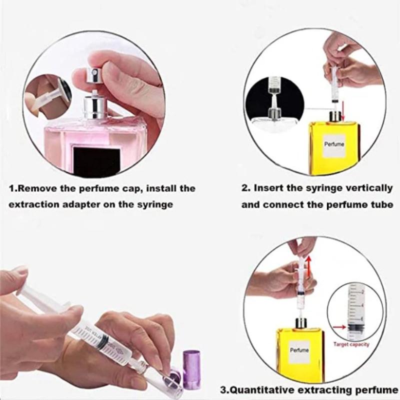 香水液体移送用シリンジツール 1/3個 10ML プラスチッ - Oud Perfume Spray のレビューと価格