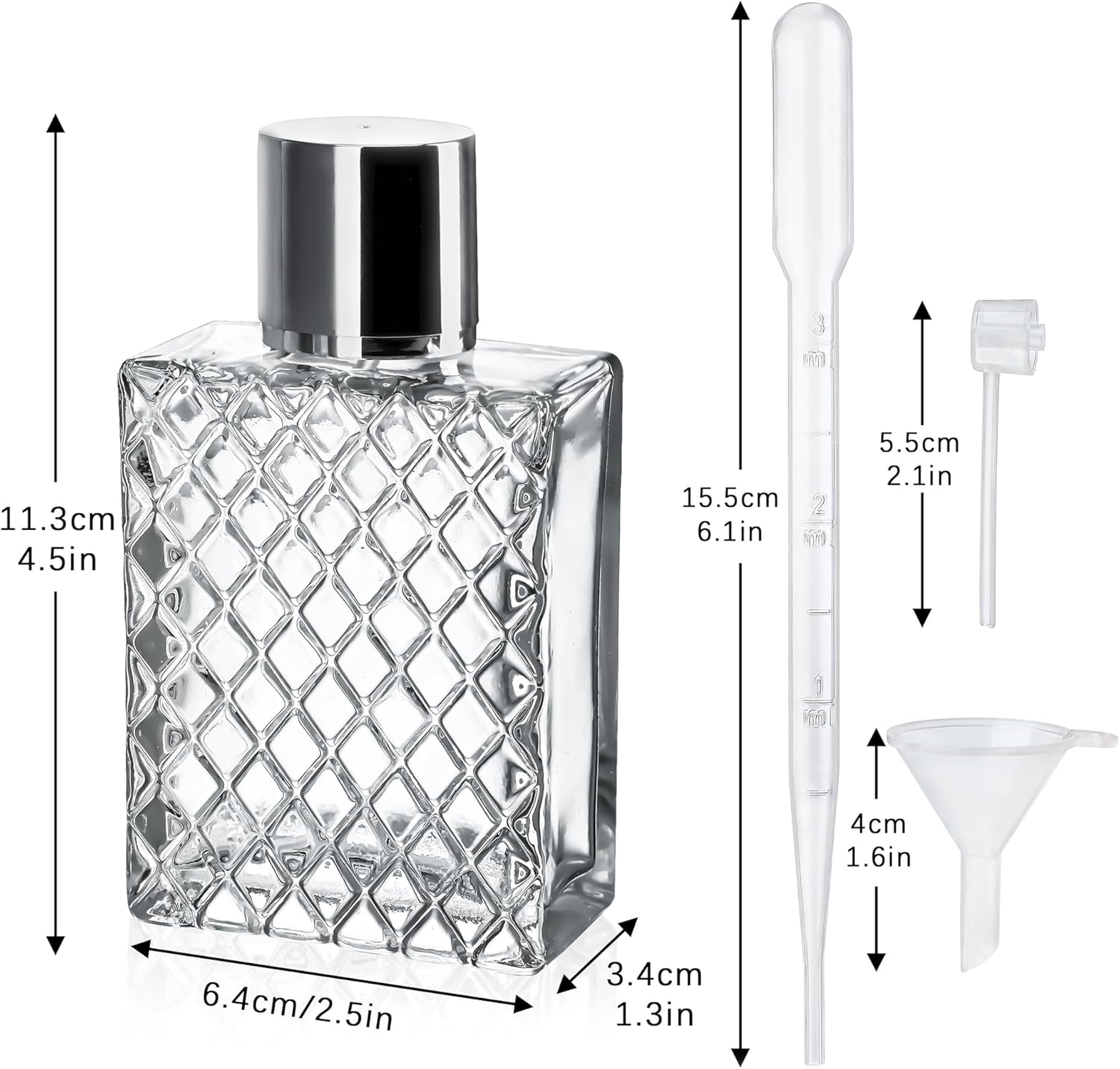1Pc100ml 香水ボトルヴィンテージファインミスト香水旅 - Perfume Fine Fragrance のレビューと価格